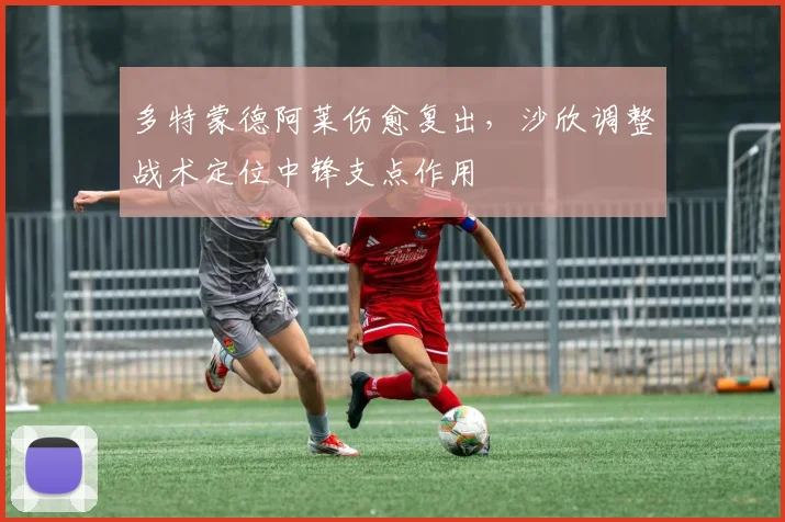 多特蒙德阿莱伤愈复出，沙欣调整战术定位中锋支点作用